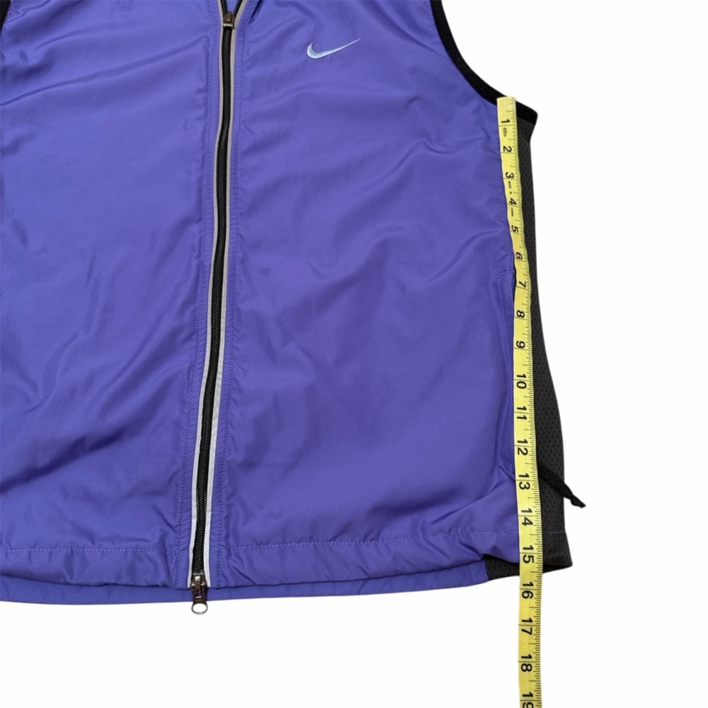 3/$20 Vintage 90’s Nike Windbreaker Vest Women’s XL Purple Sporty Activewear - Picture 9 of 9